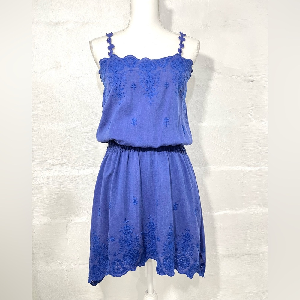 CHELSEA & VIOLET EMBROIDERED CAMI DRESS